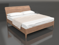 Cama de casal 1600x2000 (Nogueira)