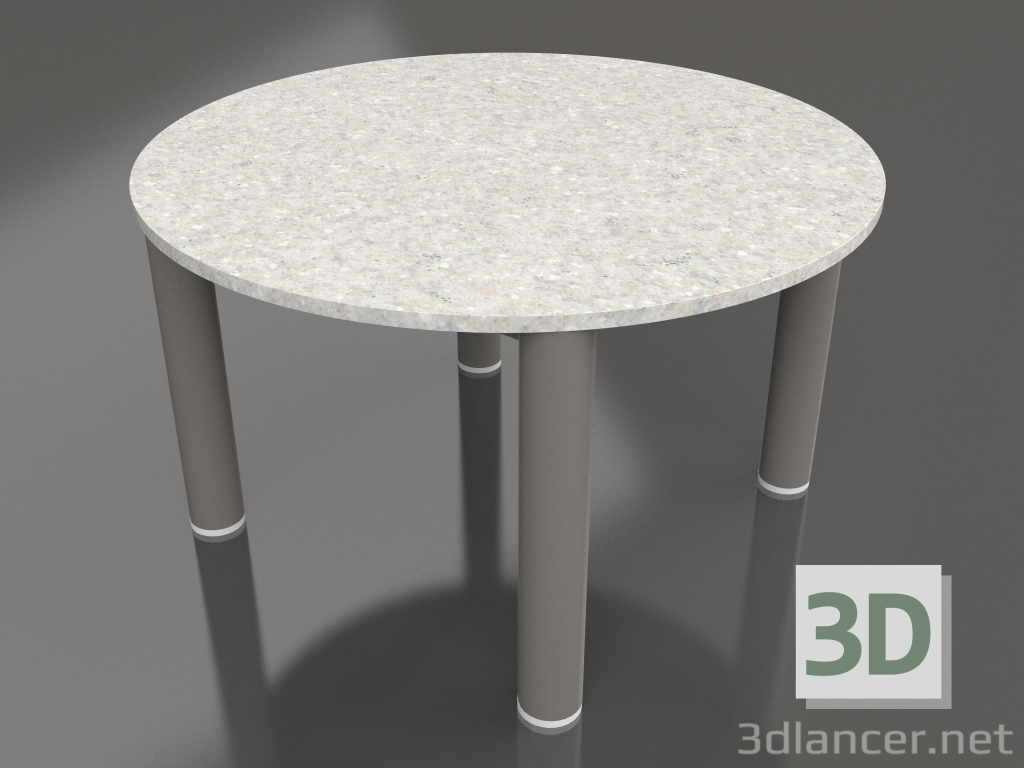 3D Modell Couchtisch D 60 (Quarzgrau, DEKTON Sirocco) - Vorschau