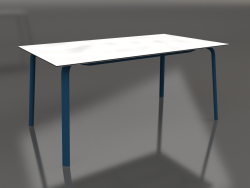 Table à manger 160 (Gris bleu)