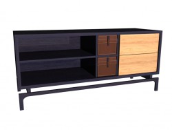 Soporte para TV (cajas Wenge)