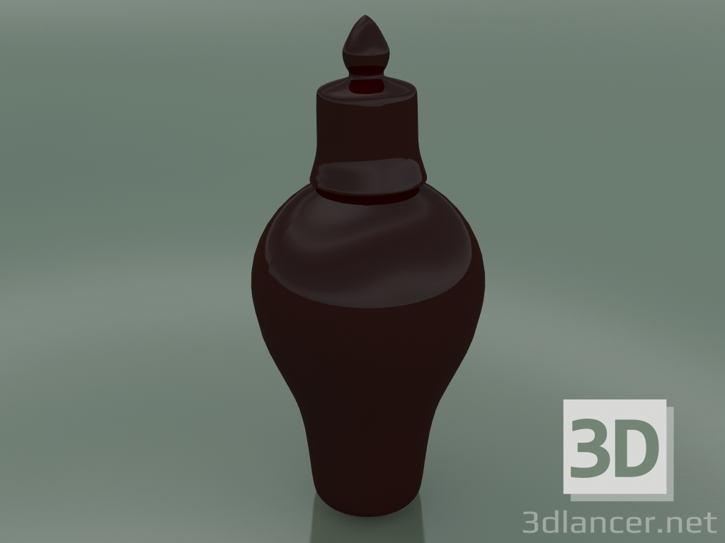 3D modeli Vazo Geçidi (H42 D20cm) - önizleme