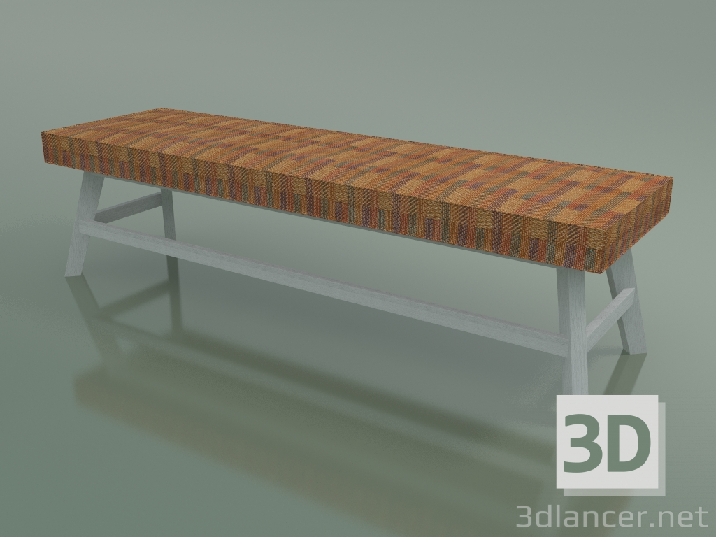 3d model Bench (15, White) - preview