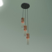 Modelo 3d Candeeiro suspenso Clip 50087-3 (preto-bronze) - preview