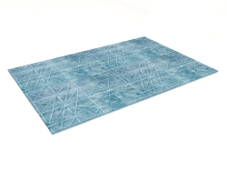 Alfombra azul Muse 300x200