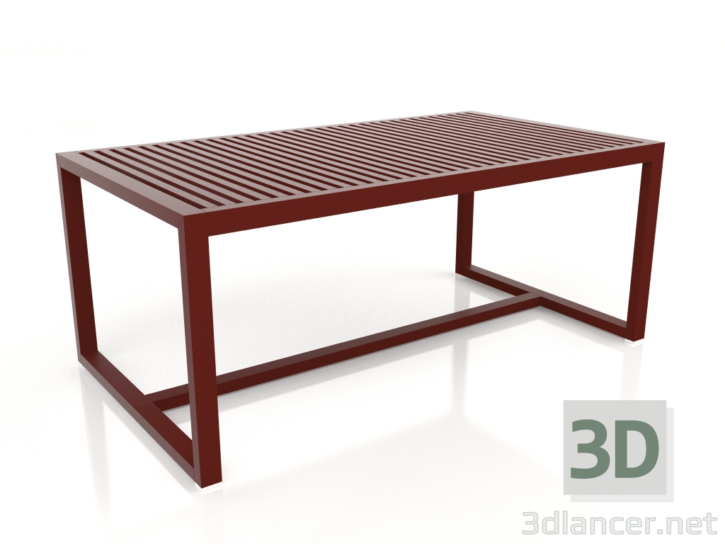 modèle 3D Table à manger 179 (Rouge vin) - preview