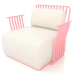 3d model Lounge chair (Pink) - preview