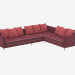 3d model Corner sofa Albion - preview