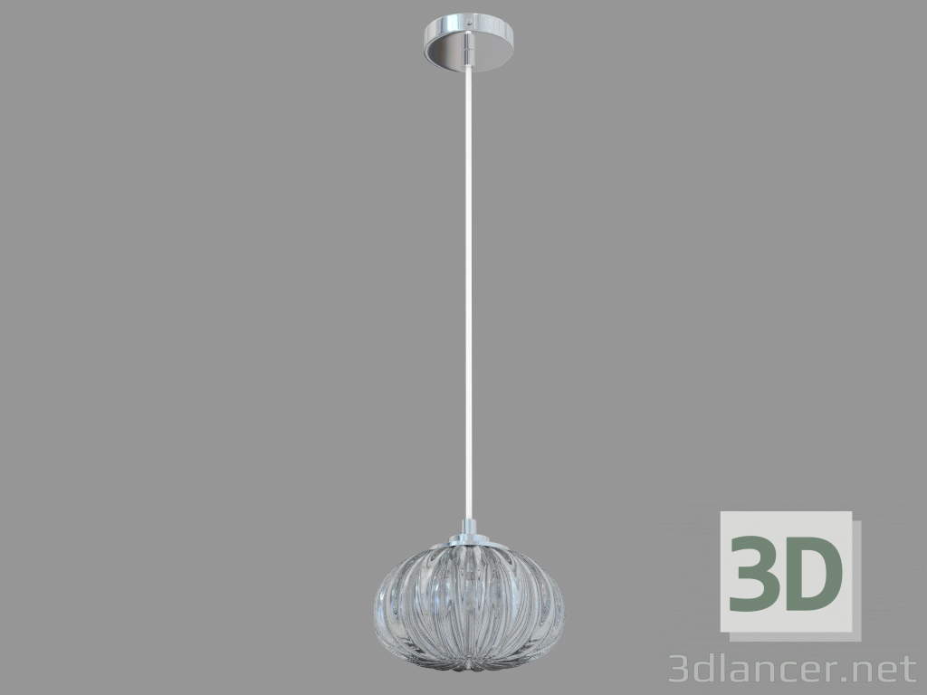 3d model Pendant lamp from glass (S110243 1grey) - preview