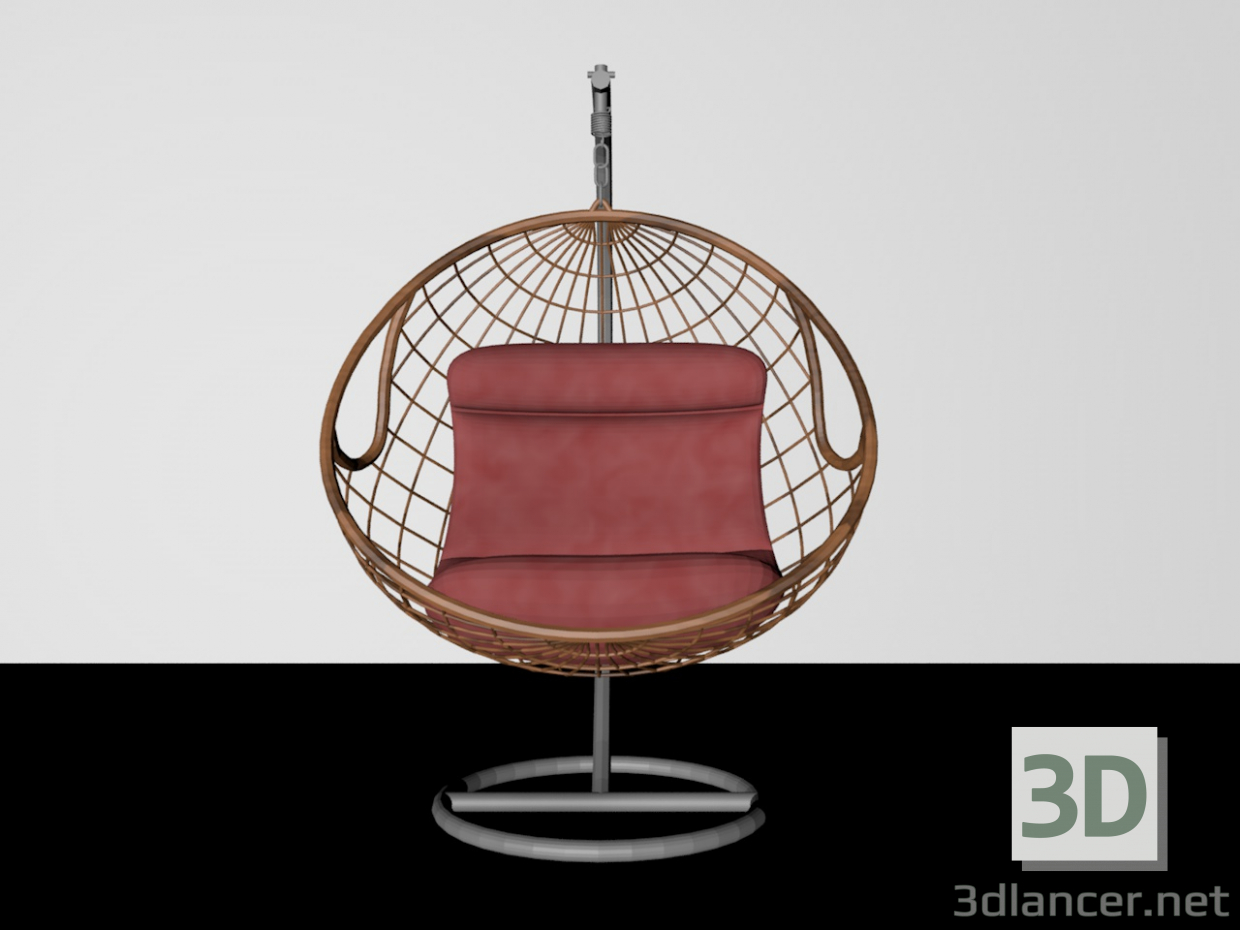 modèle 3D de Chaise pendante acheter - rendu