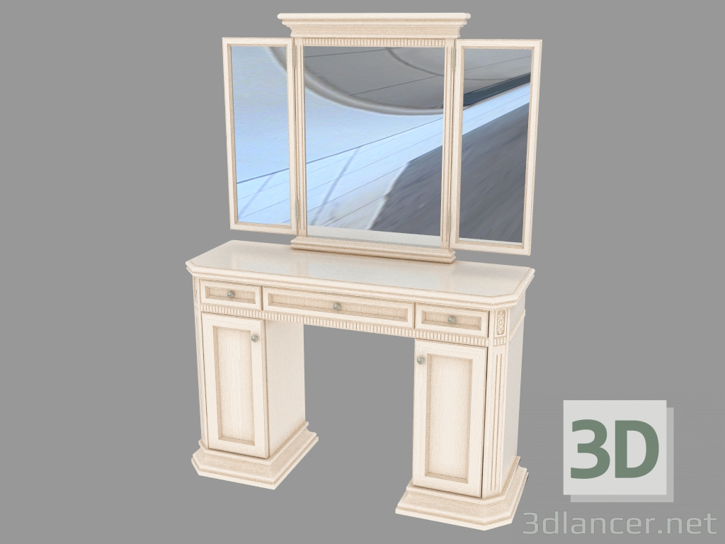 Modelo 3d Mesa de banho (1195x780x400) - preview