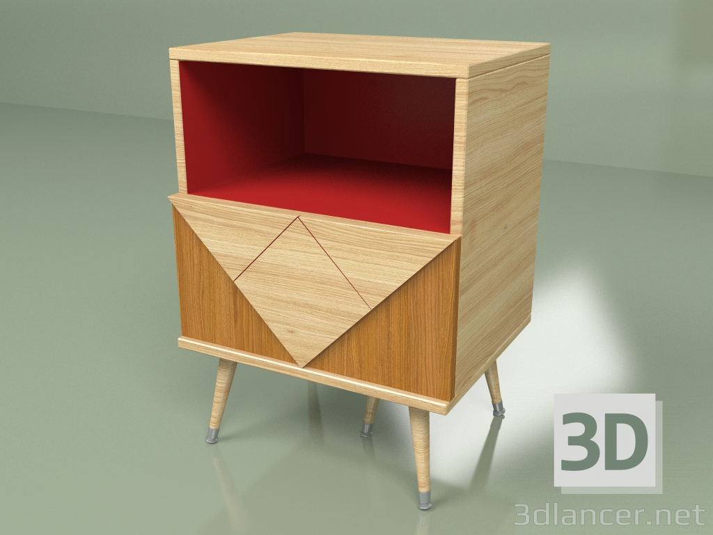 3d model Bedside table Woo Triangle - preview