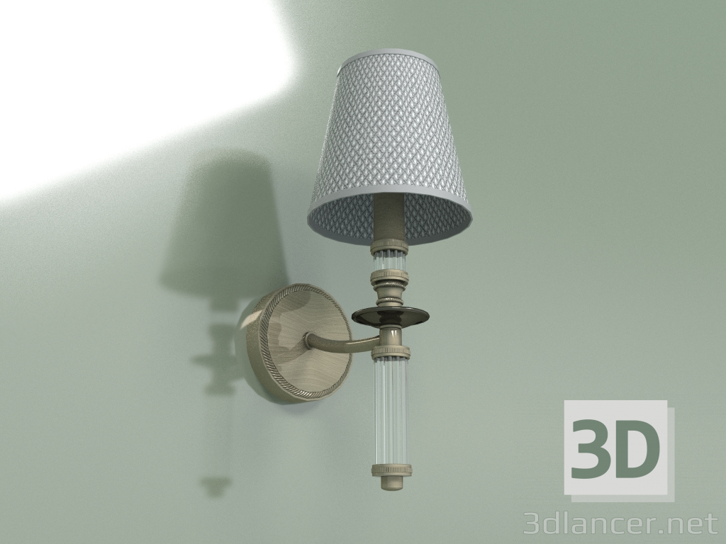 Modelo 3d Luminária de parede NAPOLI NAP-K-1 (PA) - preview