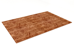 Tapis Muse orange 300x200