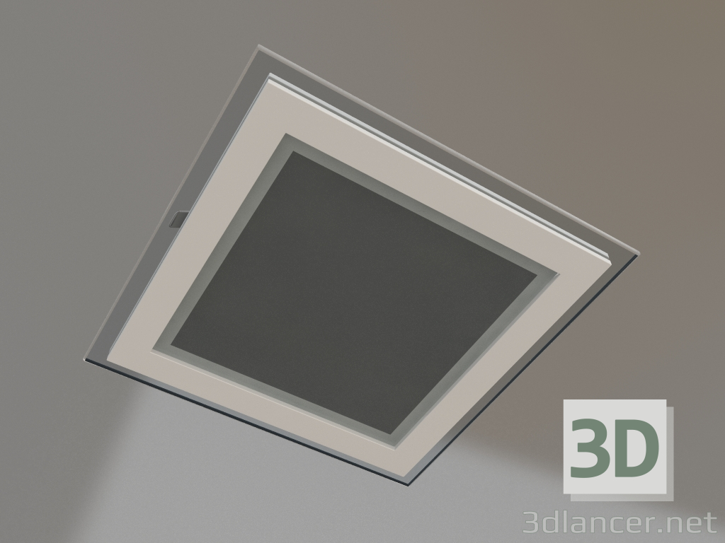 3d model LED panel LT-S200x200WH 16W Day White 120deg - preview