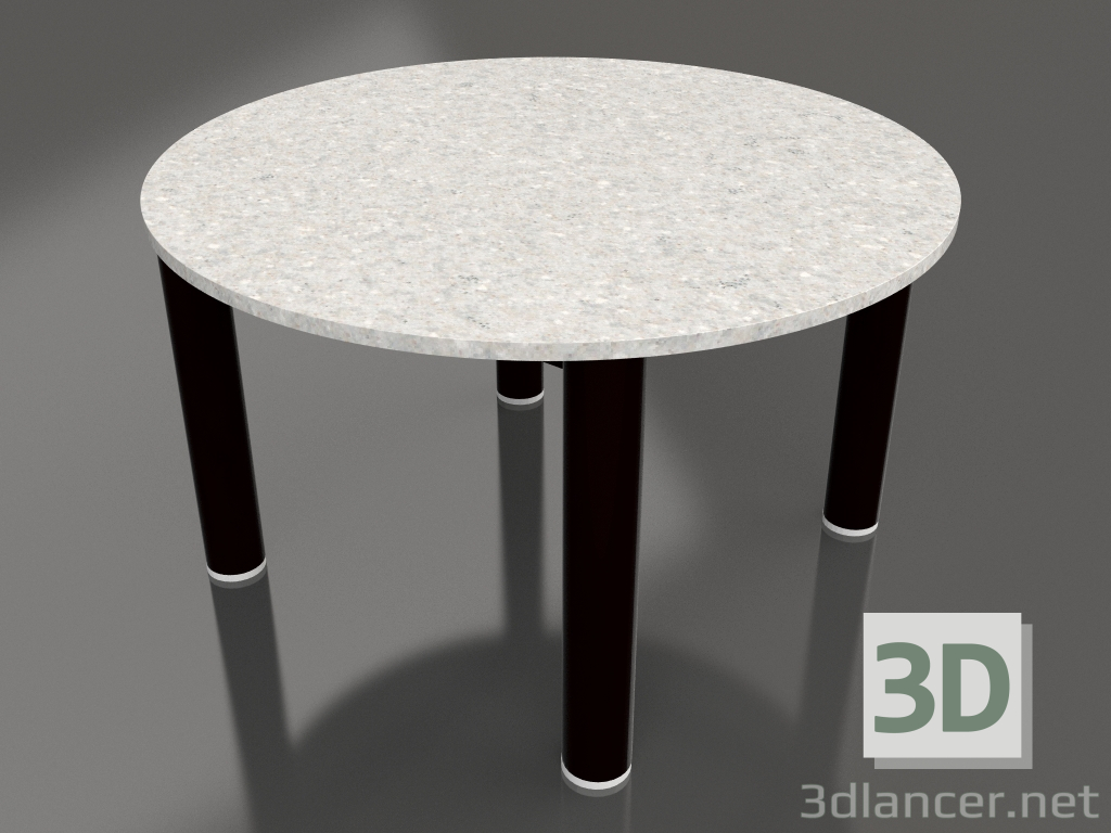 Modelo 3d Mesa de centro D 60 (Preto, DEKTON Sirocco) - preview