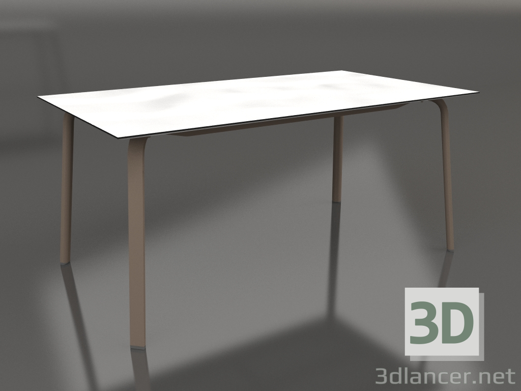 modèle 3D Table à manger 160 (Bronze) - preview