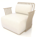 3d model Lounge chair (Sand) - preview