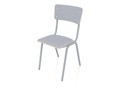 Chaise rentrée scolaire HPL (Gris)