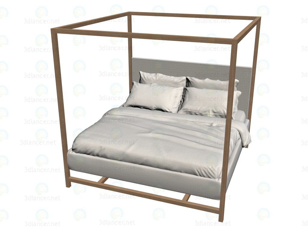 3d model Cama ACLB 212 - vista previa