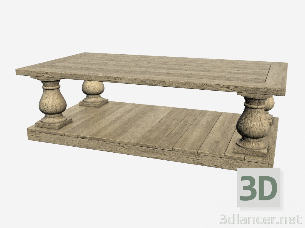 3d model Mesa de centro IVER (521.001) - vista previa