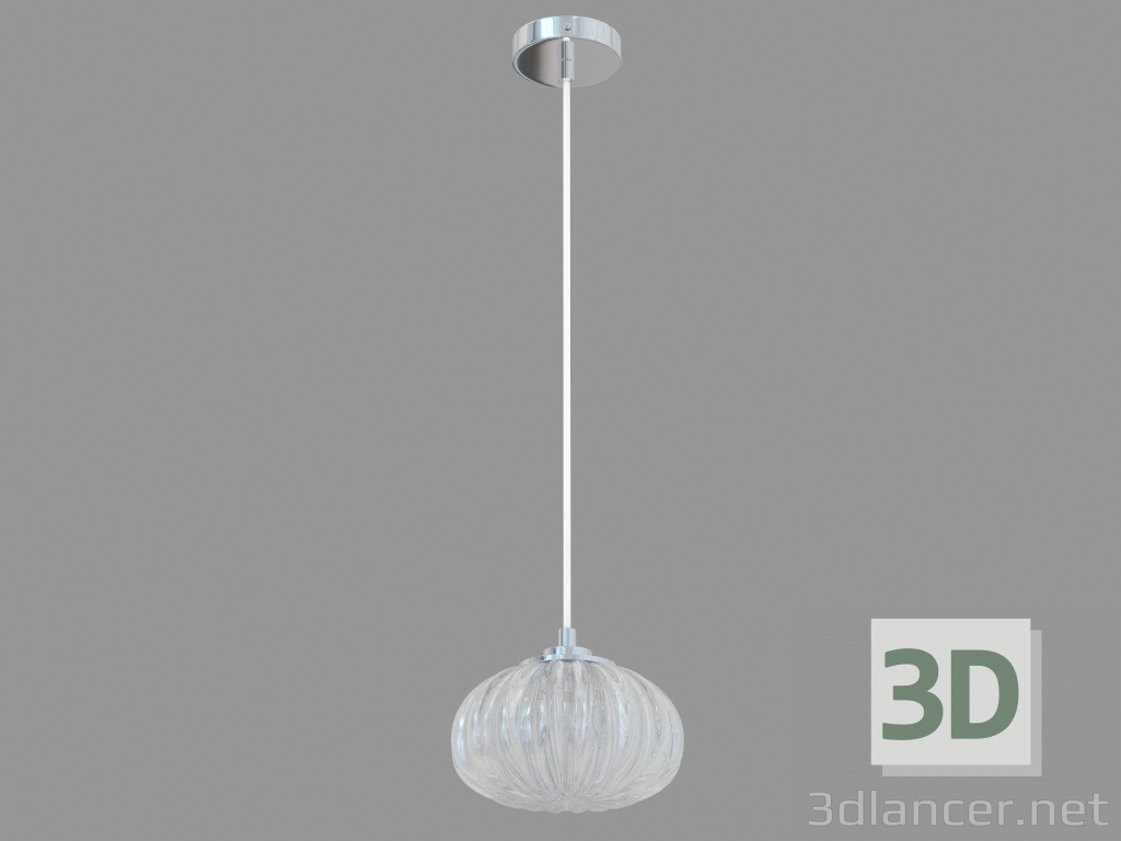 3D Modell Pendelleuchte Glas (S110243 1clear) - Vorschau