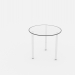 3d model Glass coffee table - preview