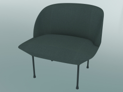 Fauteuil Oslo (Steelcut 180, gris foncé)