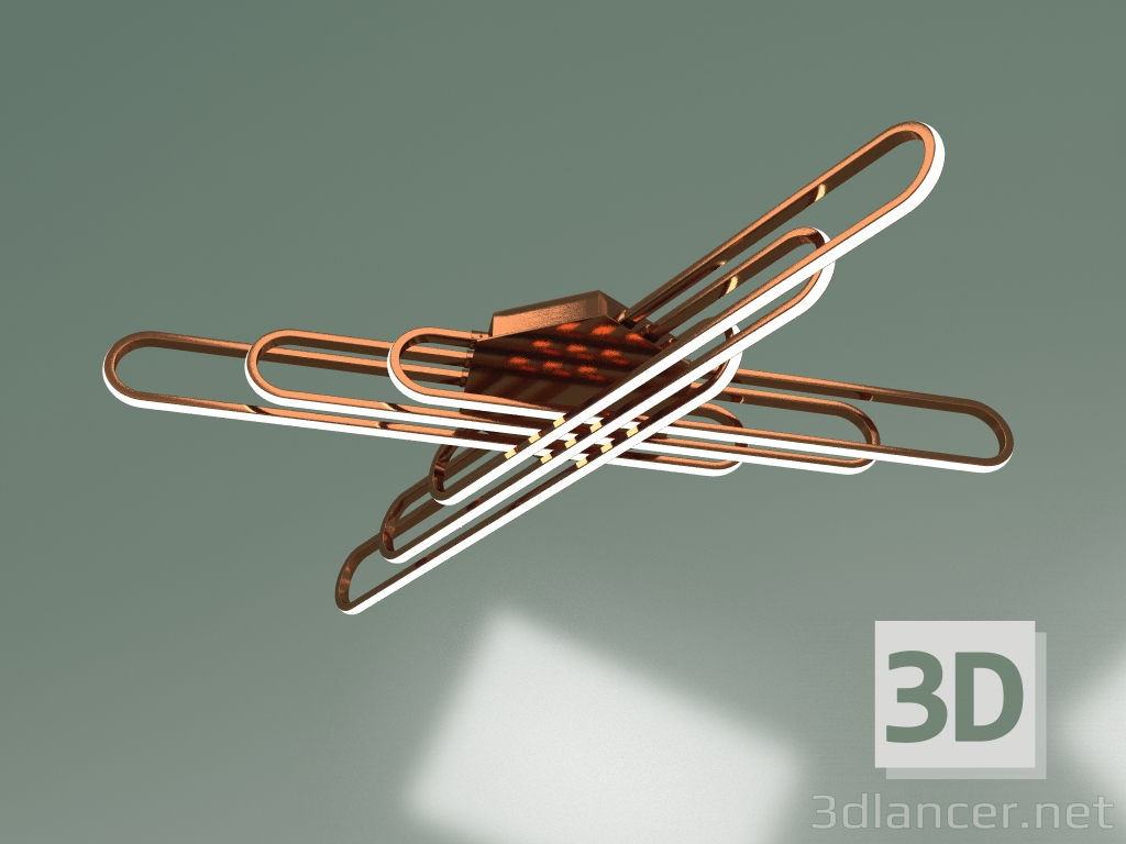 3d model Araña 90133-6 (oro rosa) - vista previa