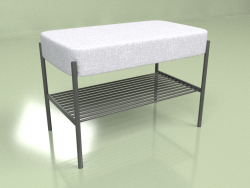 Pouffe with shelf Taxta 3