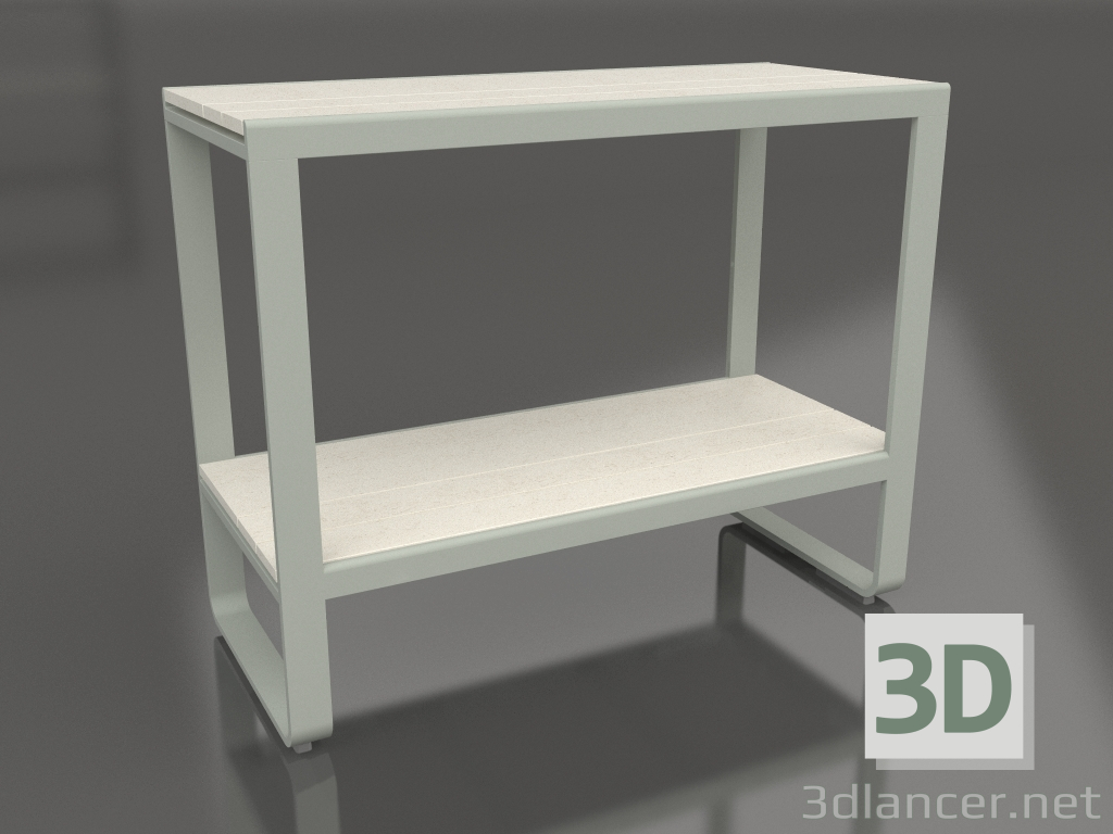 3d модель Стеллаж 90 (DEKTON Danae, Cement grey) – превью