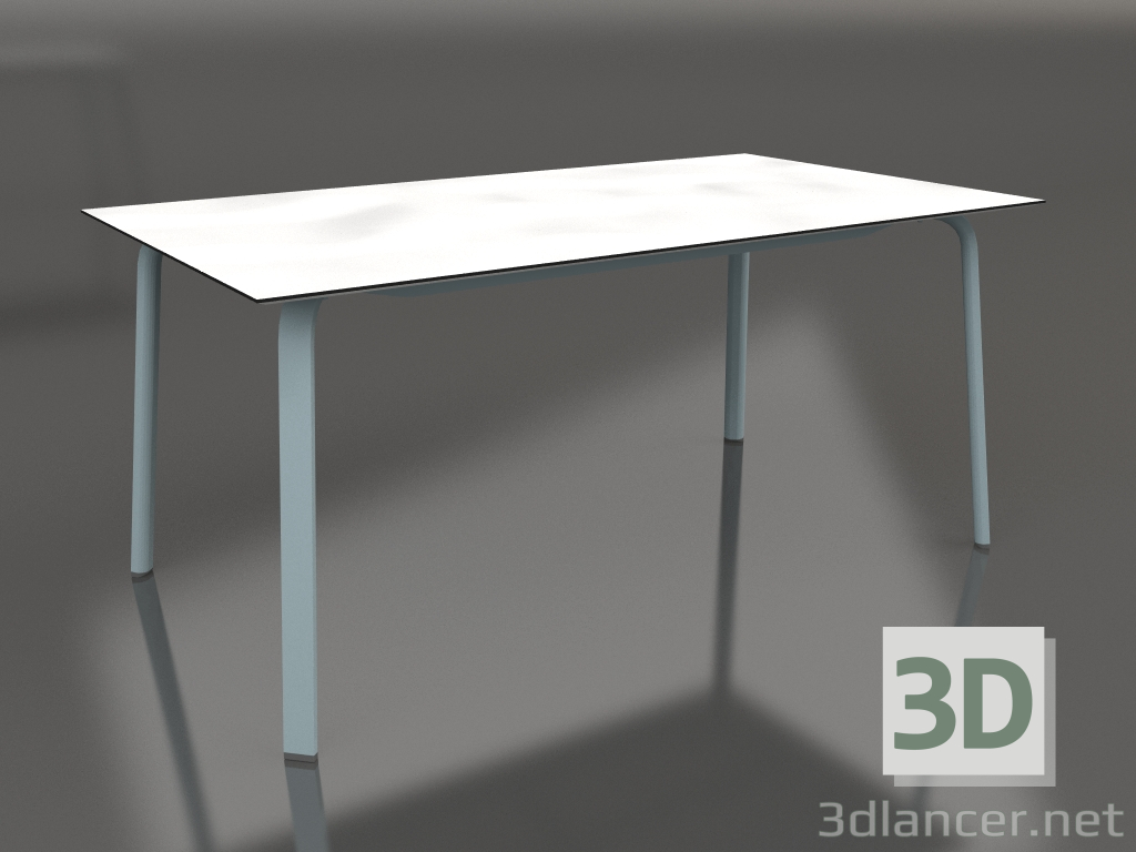 3d model Mesa de comedor 160 (Gris azul) - vista previa