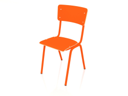 Chaise rentrée scolaire HPL (Orange)