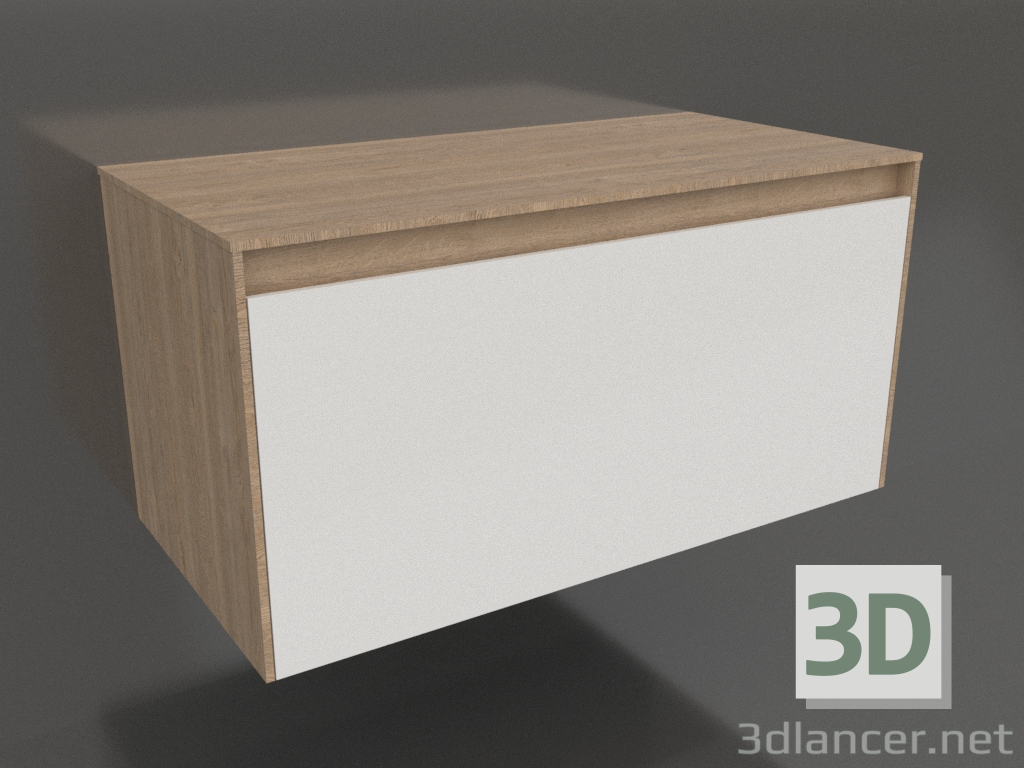 3d model Armario colgante 100 cm (MOB0110DB+MOB0710W) - vista previa