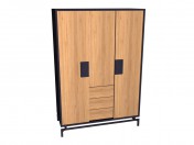 Wardrobe 3-door