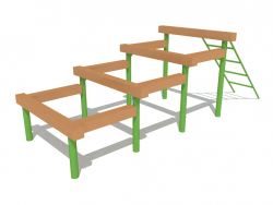 Course à obstacles (escalier détruit) (7831)