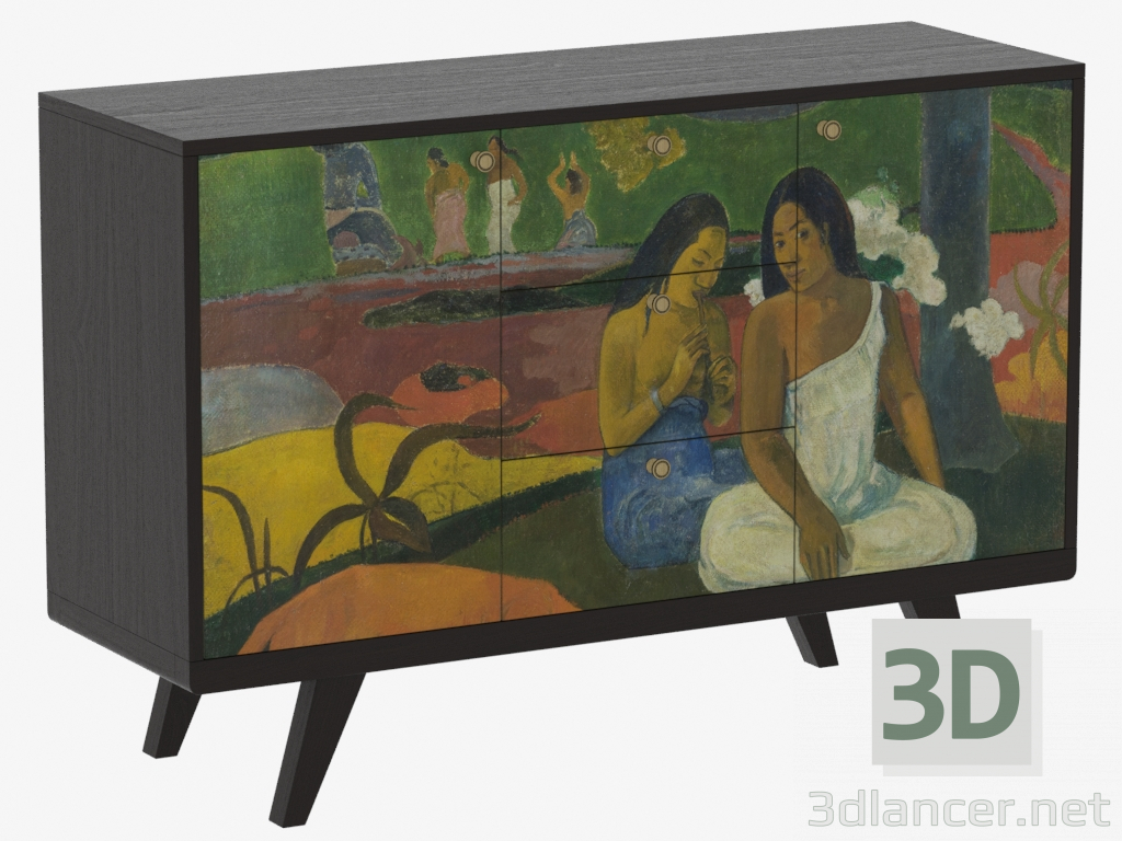 3d model Chest of drawers THIMON (IDC007003015) - preview