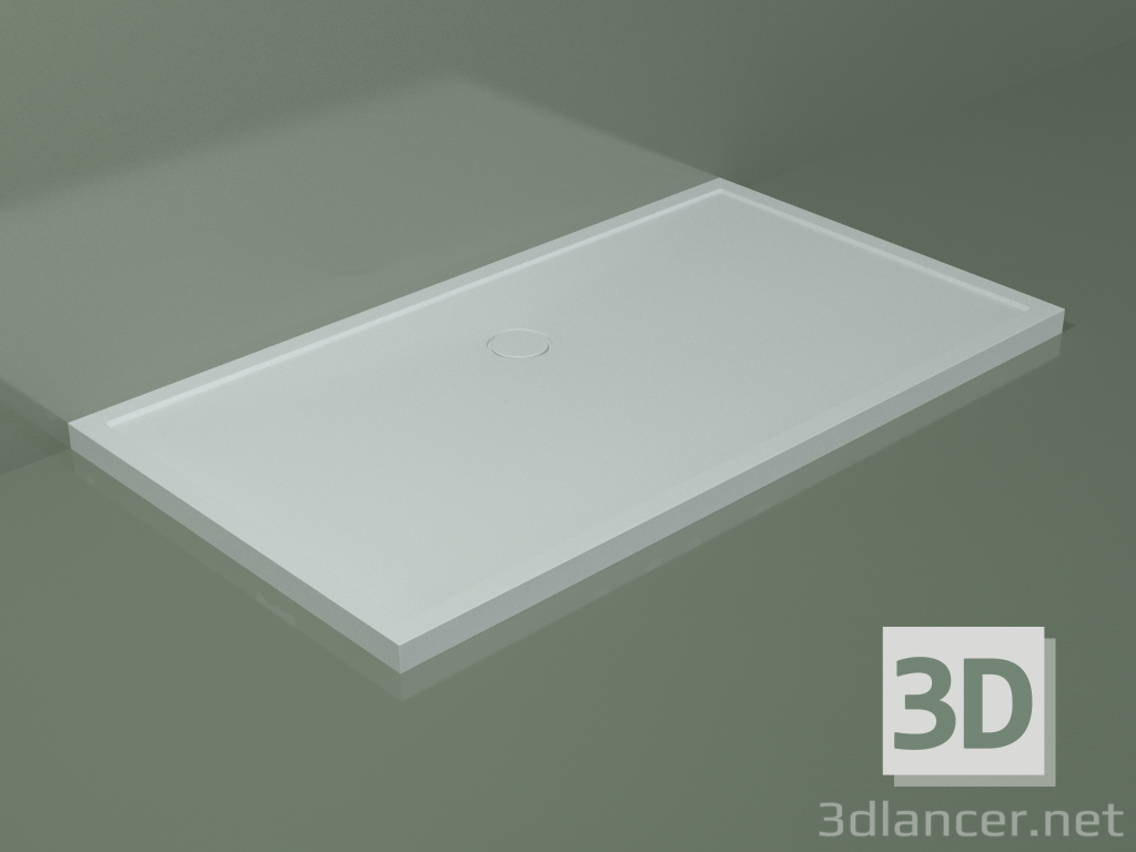 Modelo 3d Base de duche Medio (30UM0144, Branco Glaciar C01, 180x100 cm) - preview