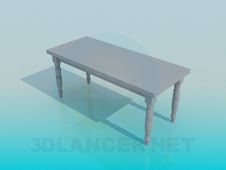 modèle 3D Tableau - preview