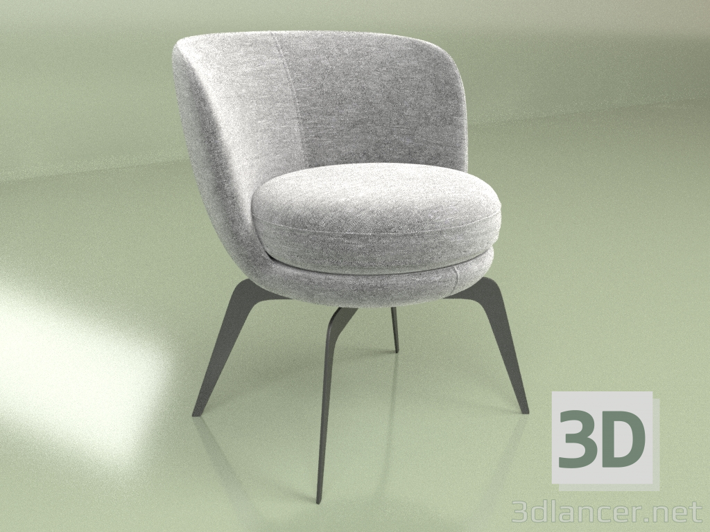 3d model armchair - preview