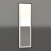 3d model Mirror ZL 18 (450x1500, white, wood black) - preview