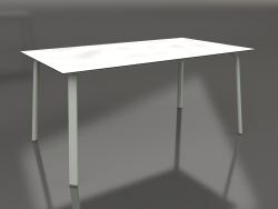 Mesa de jantar 160 (cinza cimento)