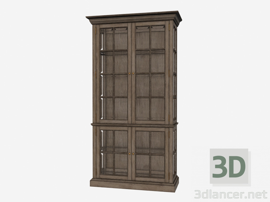 3D Modell Schrank-Vitrine JORDAN (GH2006) - Vorschau