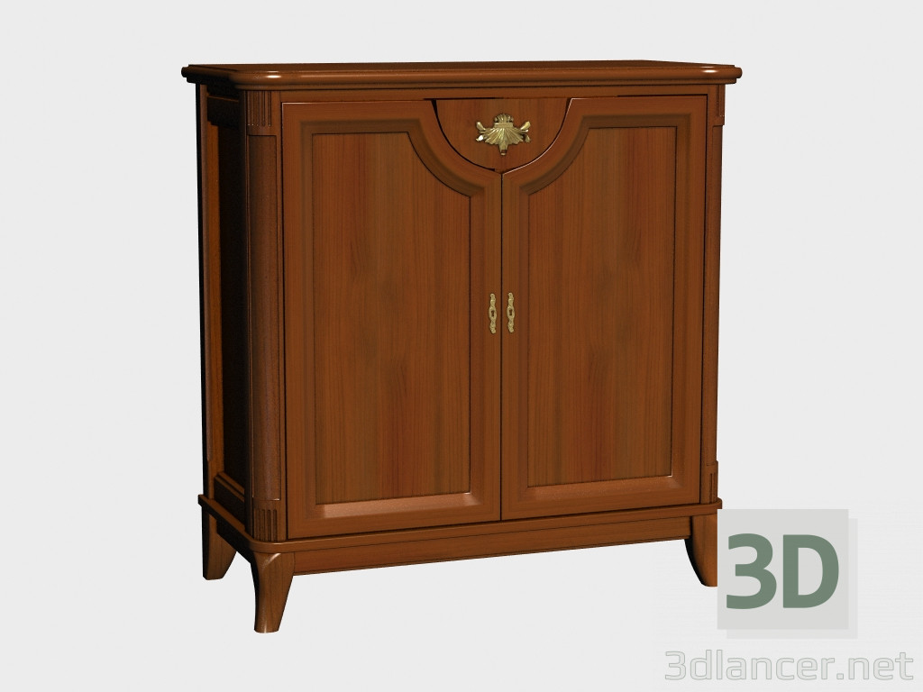 modèle 3D Dressoir 2D - preview