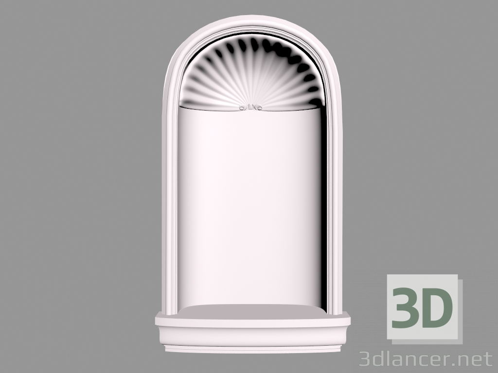 3d model Niche N736 - preview