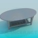 Modelo 3d Mesa de centro - preview