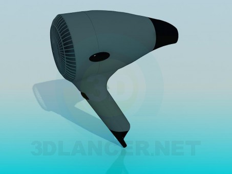 3d model Hairdryer - preview
