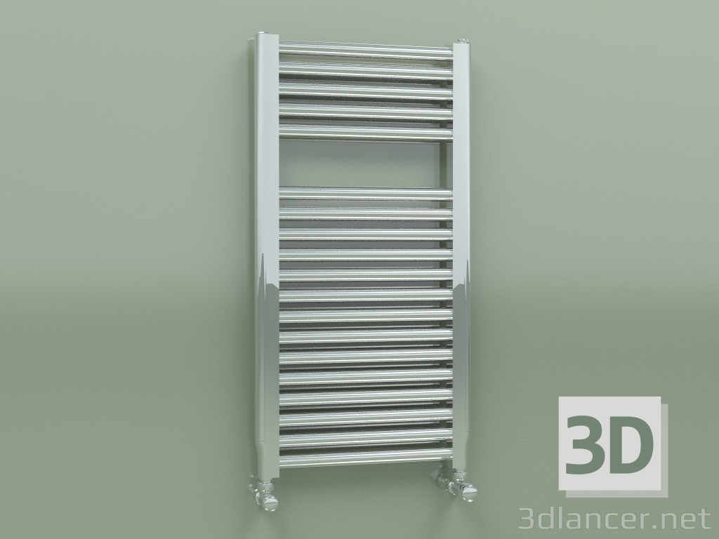 3d model Towel rail NOVO (764x400, Chrome-plated) - preview