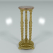 3d model Soporte para jarrones (art. F19) - vista previa