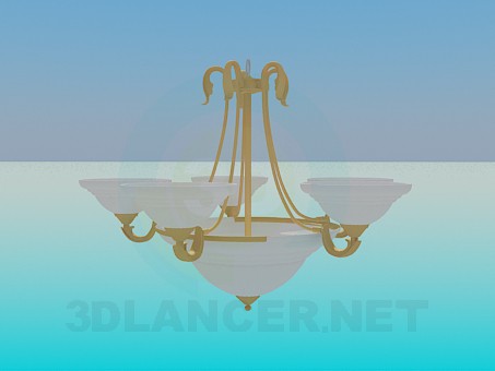 Modelo 3d Candelabro - preview