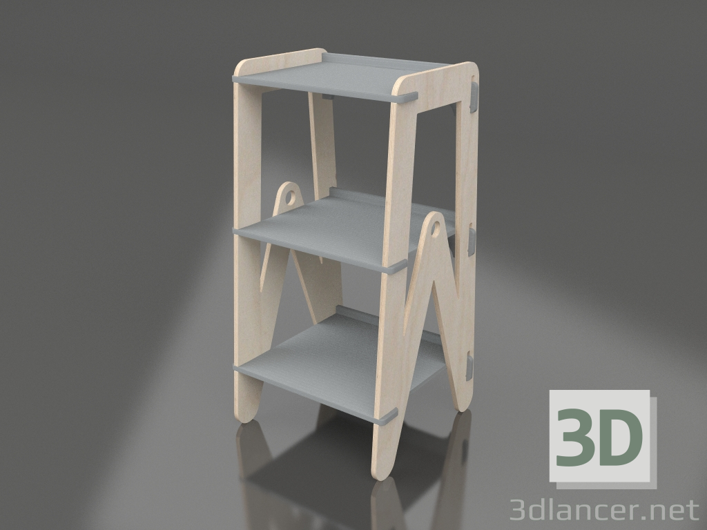 modello 3D Credenza CLIC W (WHCGR0) - anteprima